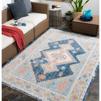 Huntington Beach Navy & Denim Rug