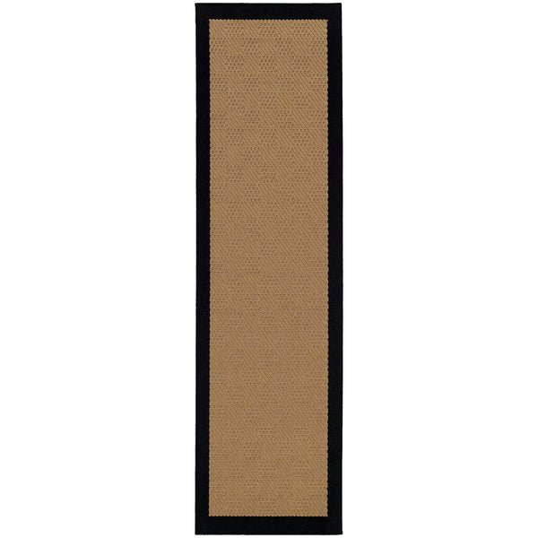 Lanai Beige & Black Outdoor Rug