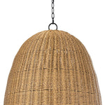 Coastal Living Beehive Outdoor Pendant Large Weathered Natural