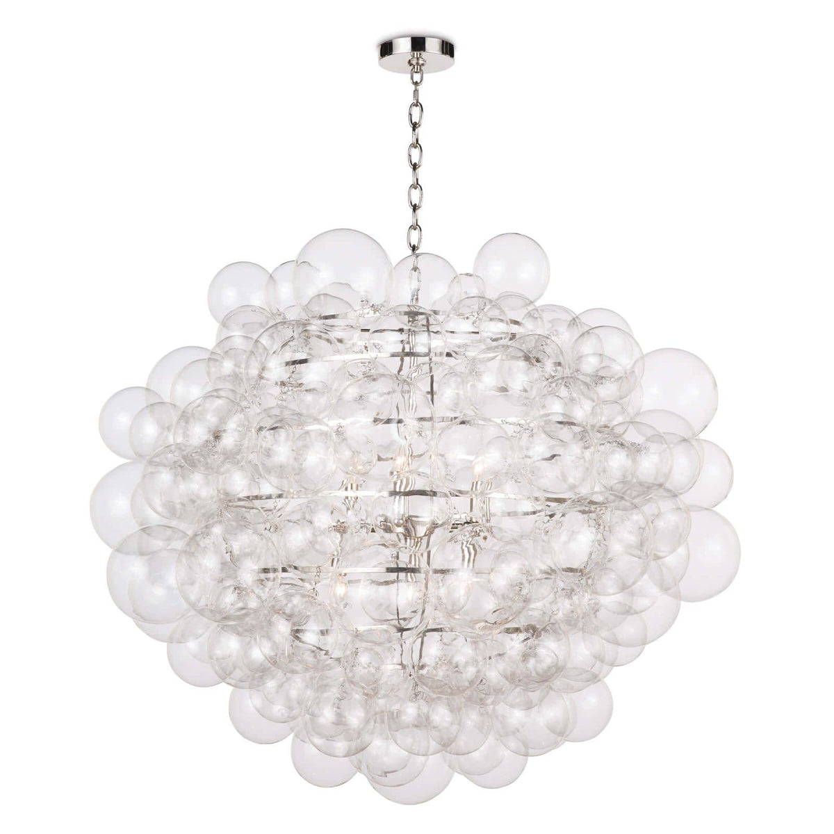 Nimbus Glass Chandelier Clear