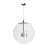 Coastal Living Cafe Pendant Large Polished Nickel