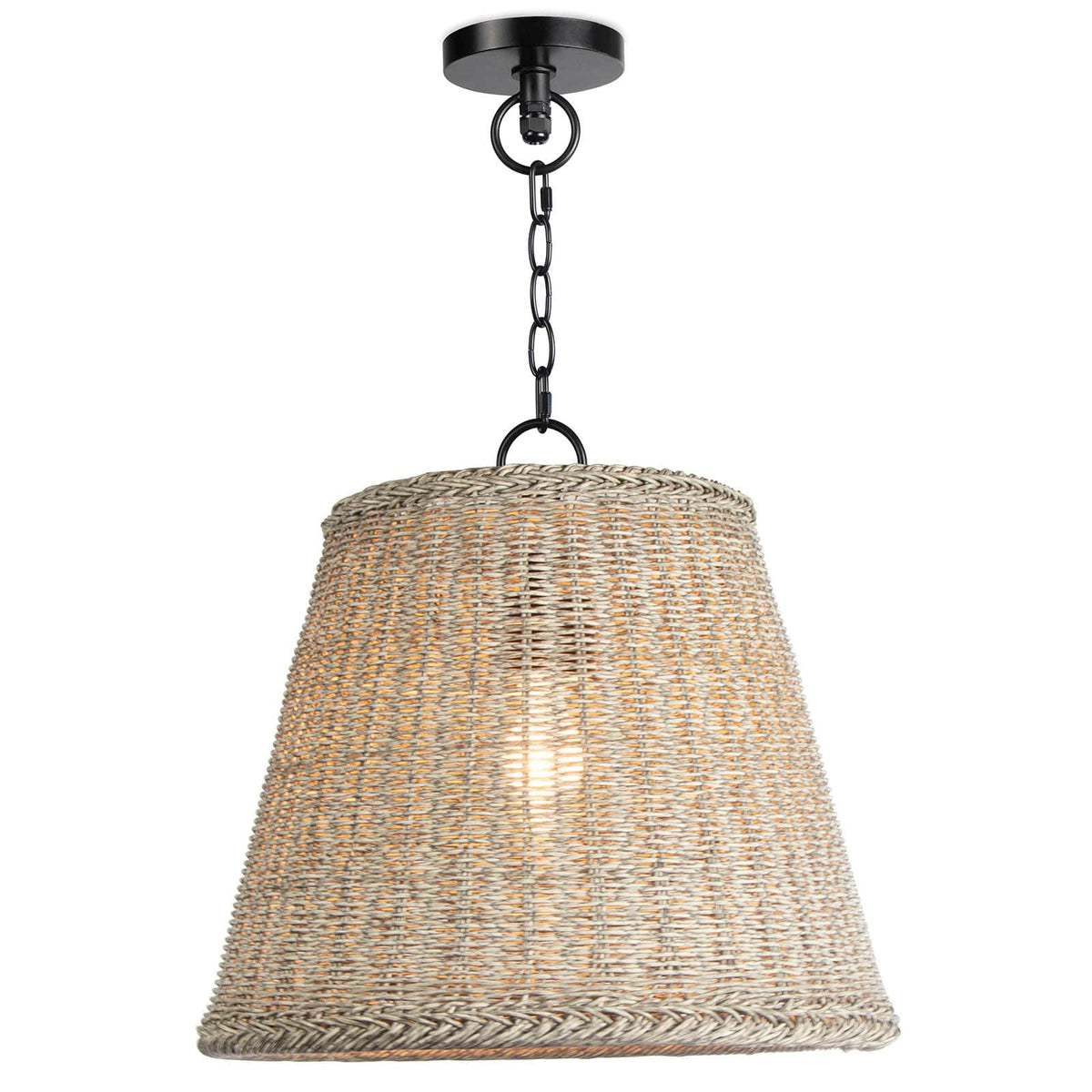 Coastal Living Augustine Wicker Outdoor Pendant