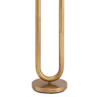 Happy Floor Lamp Natural Brass