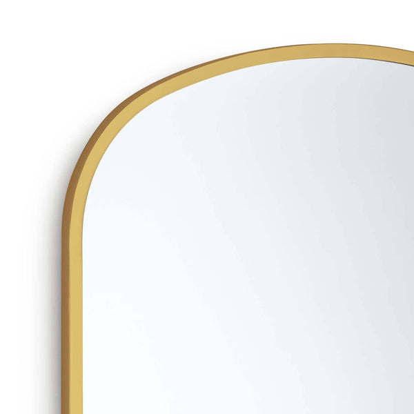 Cloak Natural Brass Mirror