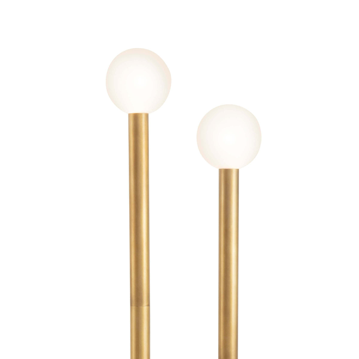 Happy Floor Lamp Natural Brass