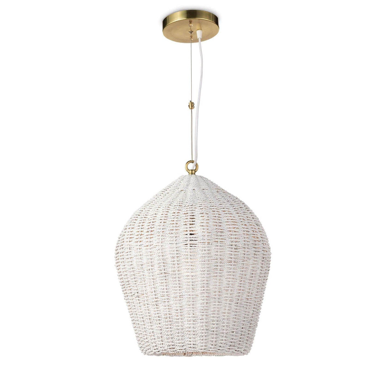 Coastal Living Georgian Pendant White