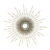 Zon Spoked Round Antique Gold Mirror