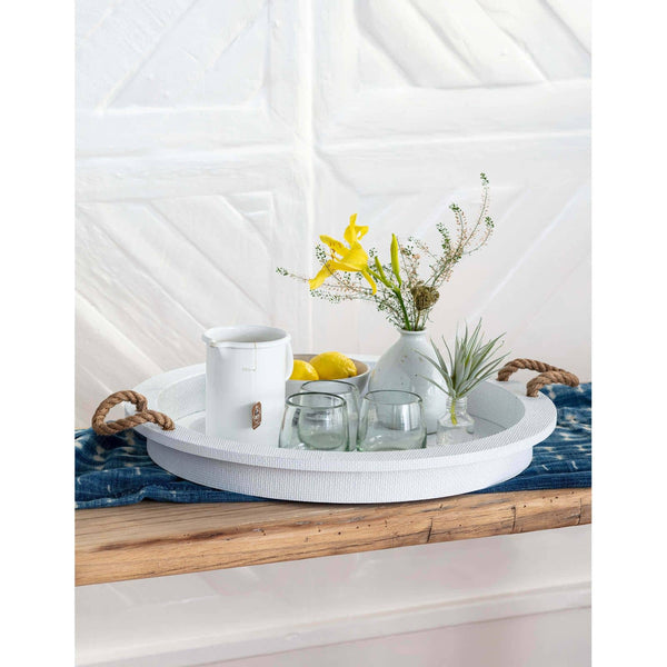 Aegean Serving Tray White