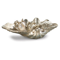 Silver Decorative Clam Shell