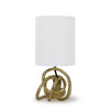Mini Knot Lamp Soft Gold