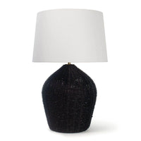 Coastal Living Georgian Table Lamp Black