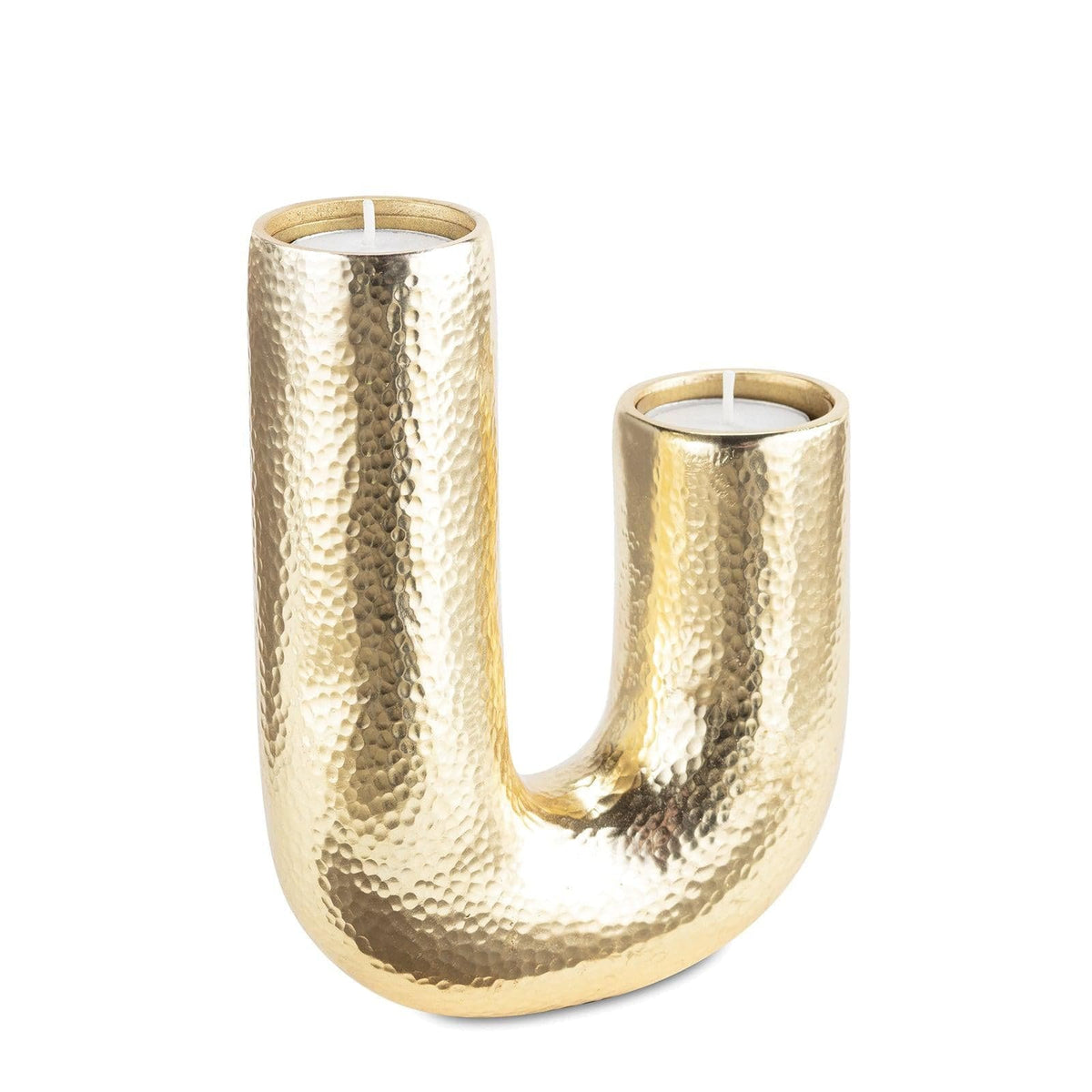 Thames Brass Candle Holder