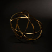 Ellipse Table Top Accessory Brass