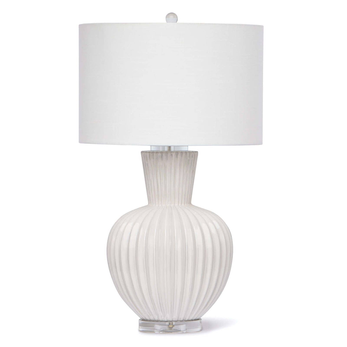 Madrid Ceramic Table Lamp White