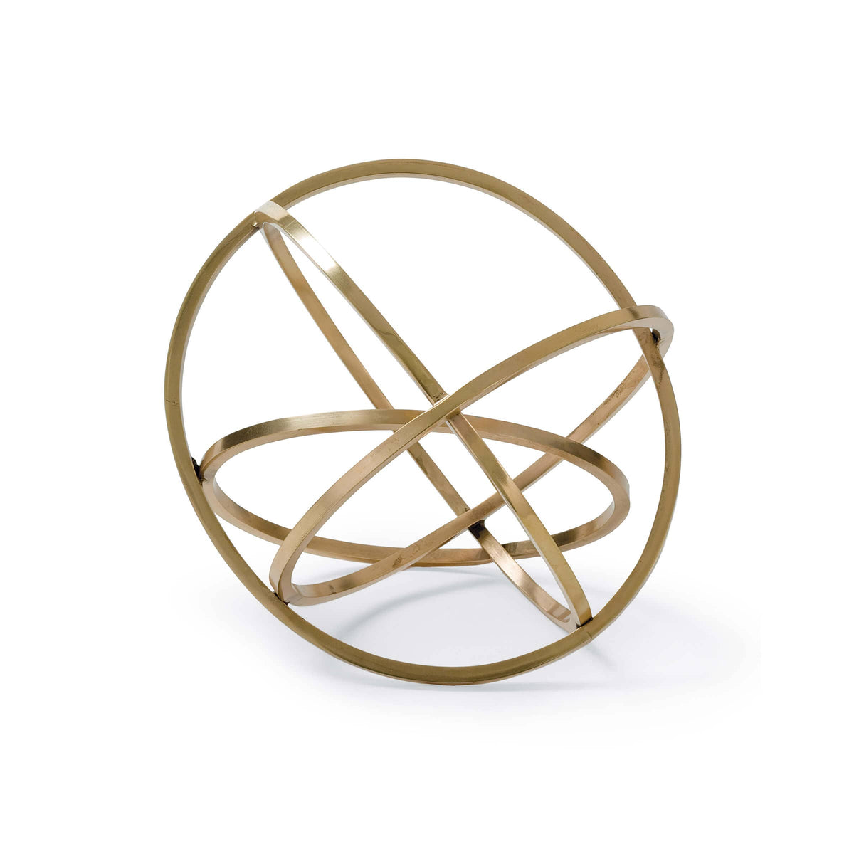 Ellipse Table Top Accessory Brass