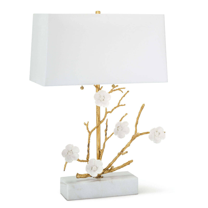 Cherise Horizontal Table Lamp Gold