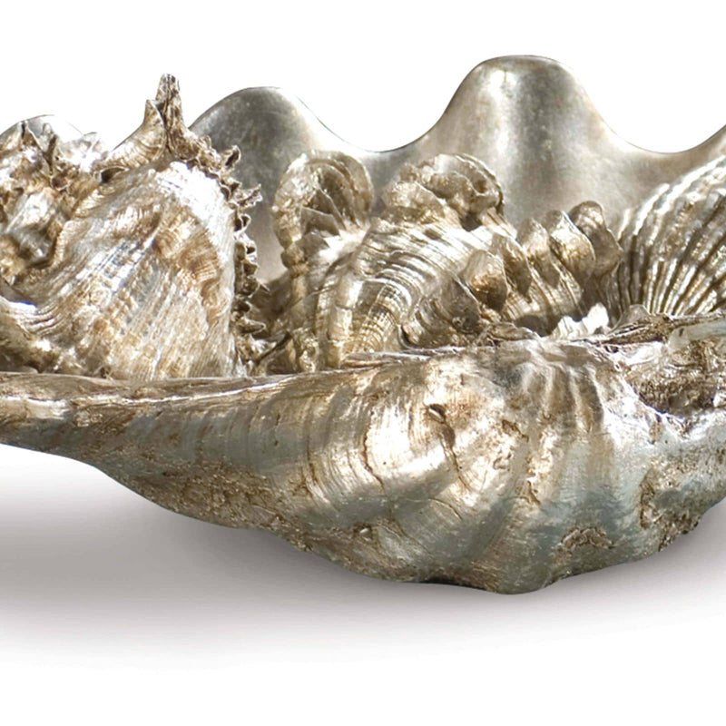 Silver Decorative Clam Shell