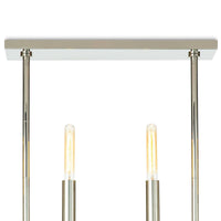 Wolfe Linear Chandelier Polished Nickel