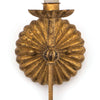 Clove Sconce Single Antique Gold Leaf