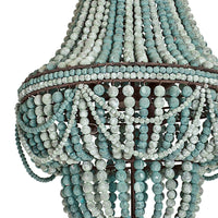 Malibu Chandelier Weathered Blue