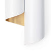 Folio Sconce White and Gold