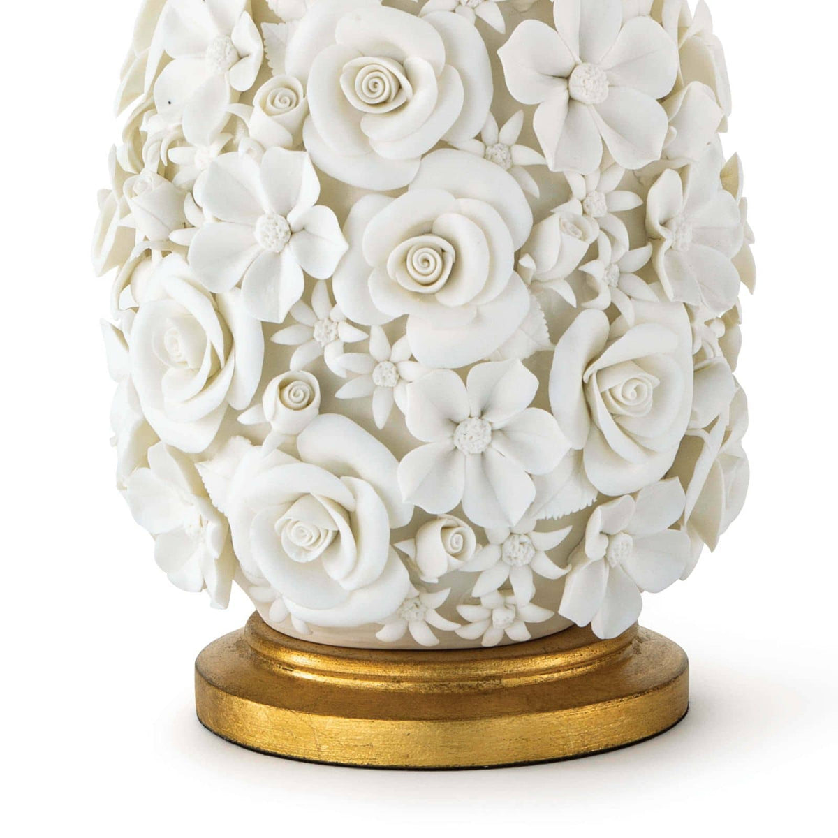 Southern Living Alice Porcelain Flower Table Lamp