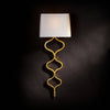 Sinuous Sconce Gold Leaf