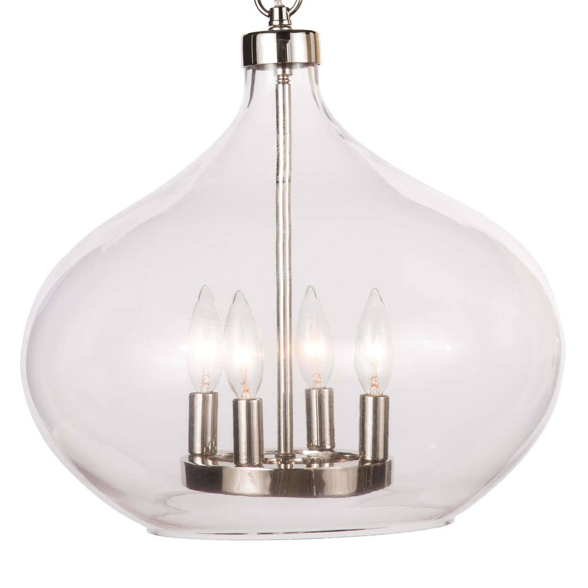 Coastal Living Dover Pendant Polished Nickel