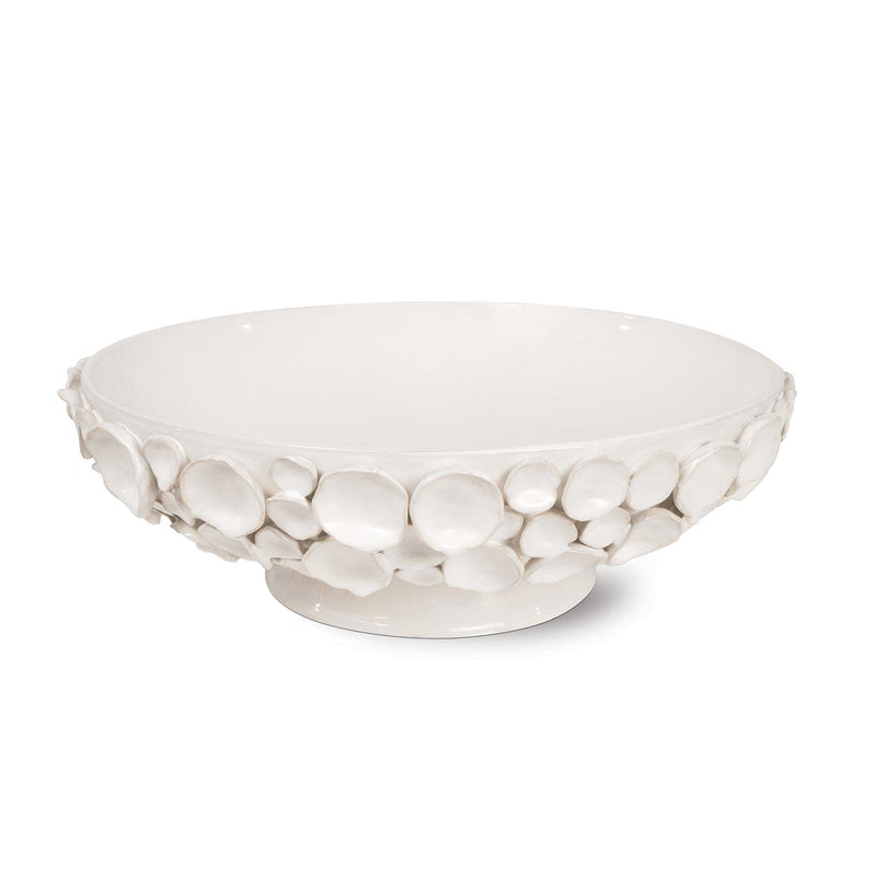 Lucia White Ceramic Bowl