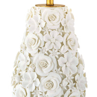 Southern Living Alice Porcelain Flower Table Lamp