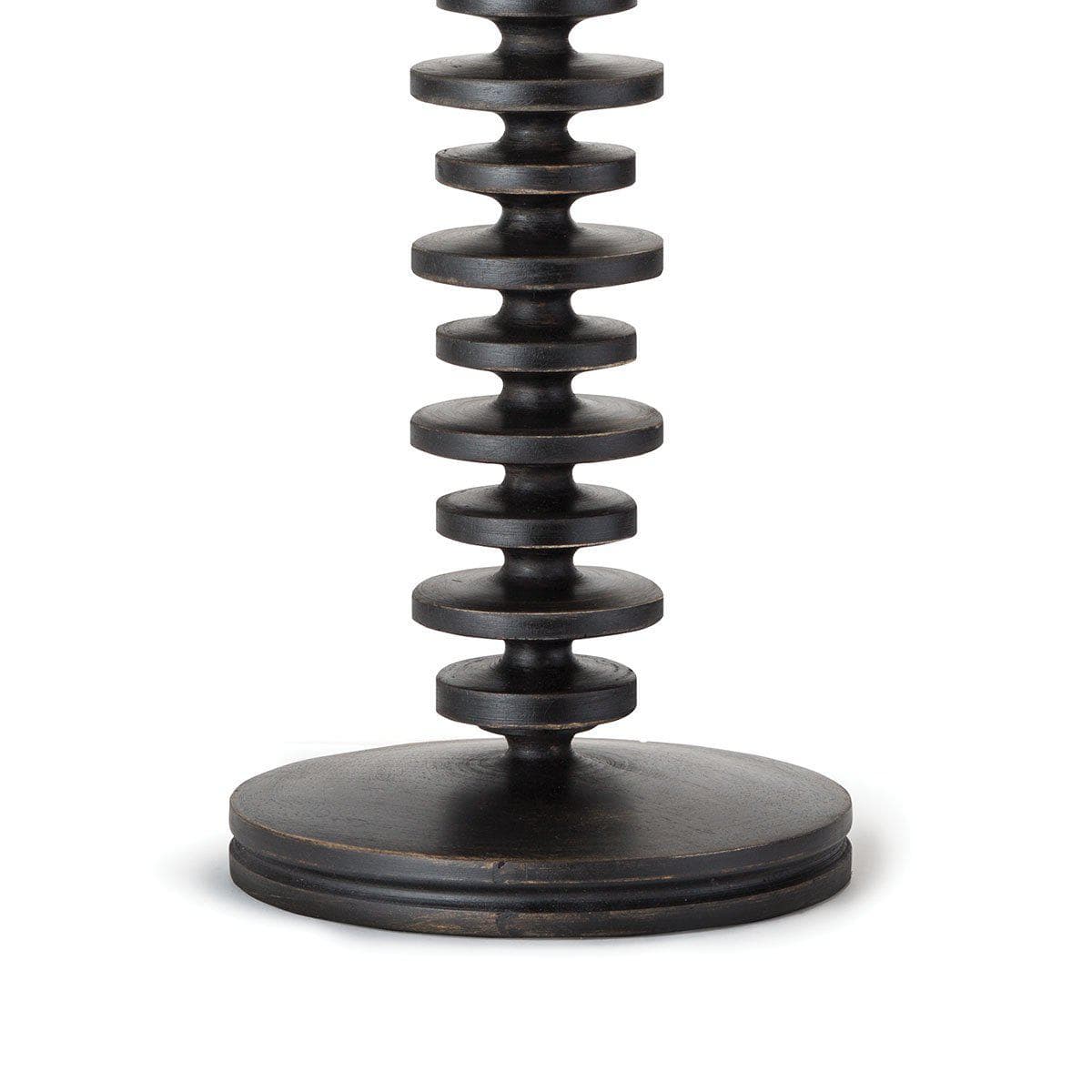 Fishbone Buffet Table Lamp Ebony