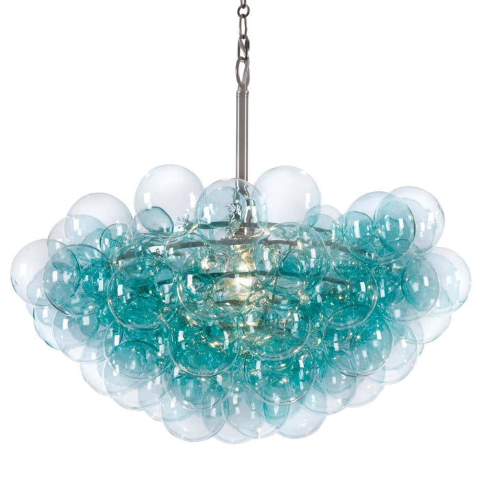 Bubbles Chandelier Aqua