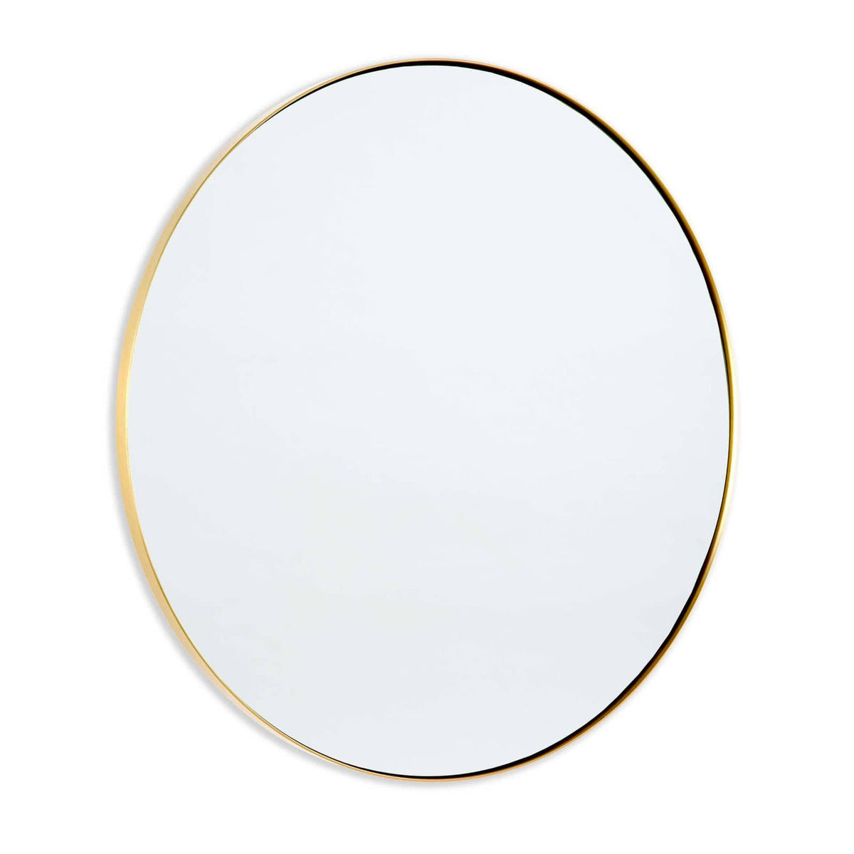 Rowen Mirror Natural Brass