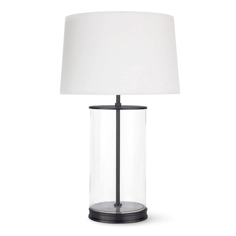 Magelian Glass Table Lamp Oil Rubbed Bronze