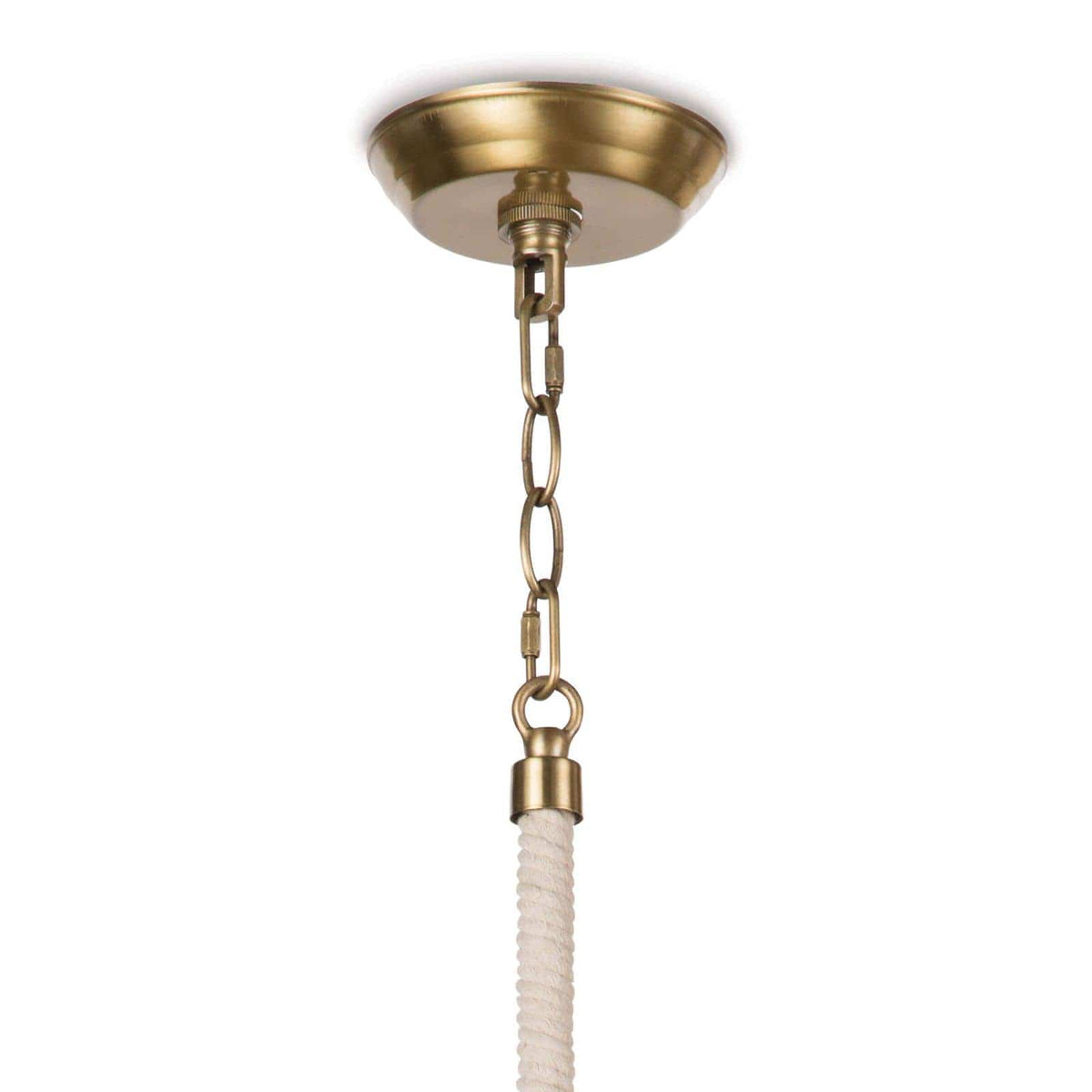 Dover Pendant Natural Brass