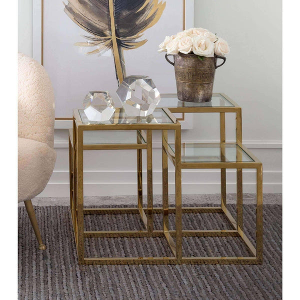 Small Crystal Tabletop Accent Piece