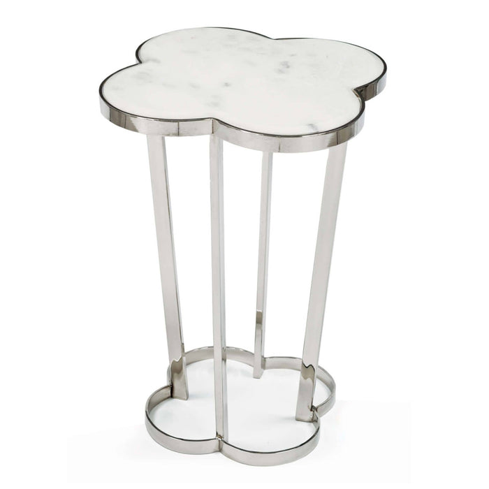 Clover Table Polished Nickel