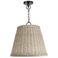 Coastal Living Augustine Wicker Outdoor Pendant