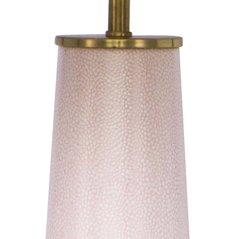 Audrey Ceramic Table Lamp Blush