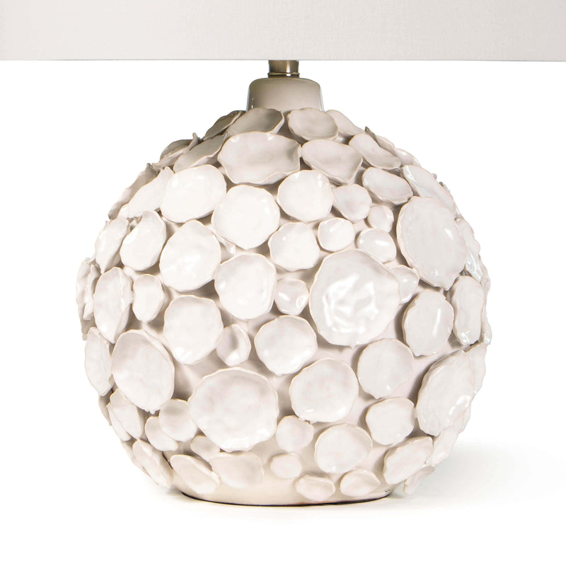 Coastal Living Lucia Ceramic Table Lamp White