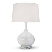 Ivory Ceramic Table Lamp