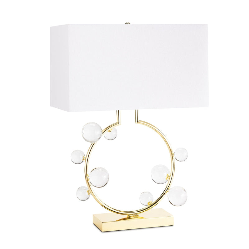 Bijou Clear Ring Table Lamp