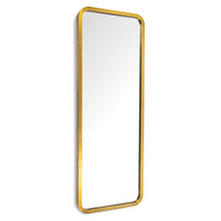 Scarlett Mirror Gold Leaf