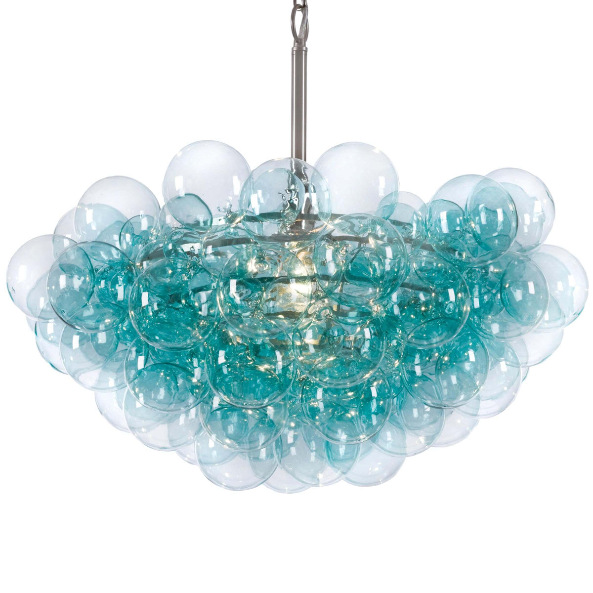 Bubbles Chandelier Aqua