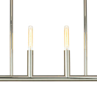 Wolfe Linear Chandelier Polished Nickel