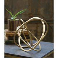 Ellipse Table Top Accessory Brass