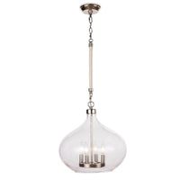 Coastal Living Dover Pendant Polished Nickel