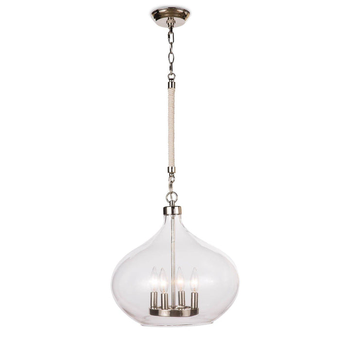 Coastal Living Dover Pendant Polished Nickel