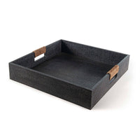 Logia Square Tray Large Grey