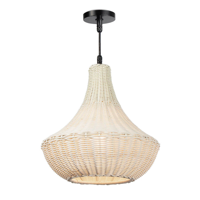 Vista Outdoor Chandelier White